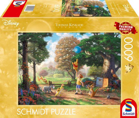 Schmidt Legpuzzel Disney Winnie de Poeh Thomas Kinkade Studios 6000 stukjes
