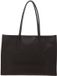 Coccinelle Leren shopper schoudertas met laptopvak Myrtha26 Handbag Grained Leather Fango vert