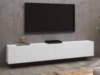 Mobistoxx AVATAR Meuble tv-hifi 2 portes blanc