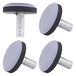 cyclingcolors 4 x meubelglijders met schroefdraad teflon glijders schroefdraadglijders stelvoeten PTFE instelvoet (M8)