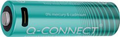 Q-CONNECT USB-C herlaadbare batterijen AA | blister van 4 stuks