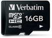 Verbatim Premium 16 GB MicroSDHC Class 10 - Zwart
