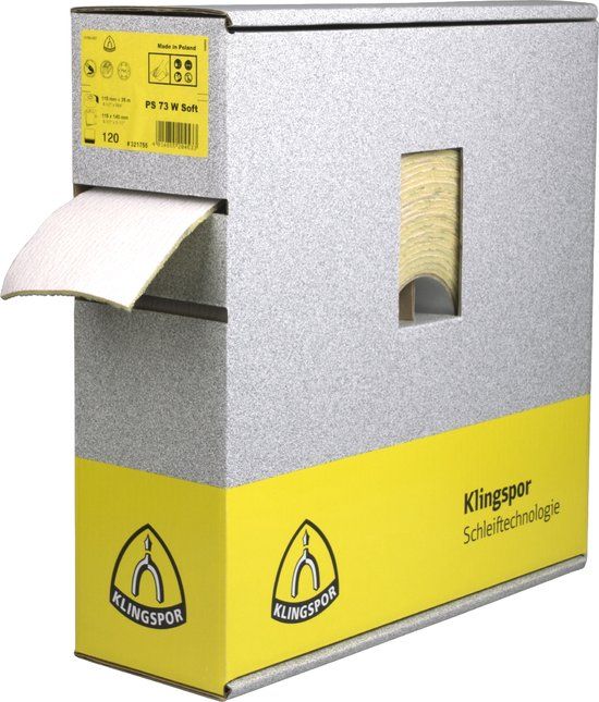 Klingspor Schuurrol Foam 115x140mm P320 - 180 stuks