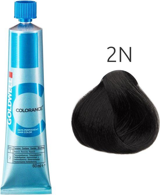 Goldwell Colorance Color Tube 2-N Black - 60 ml
