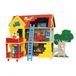 Pippi Kinderboeken Pippi Langkous speelhuis poppenhuis Villa Kakelbont karton.