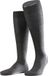FALKE Airport Plus Kniekousen Heren Wol Katoen Grijs Maat 39-40