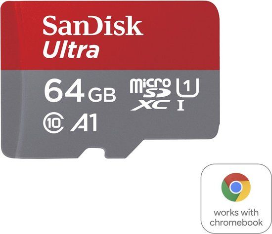 SanDisk Ultra 64GB MicroSDXC - Class 10 - 140MB/s - +SD-Adapter