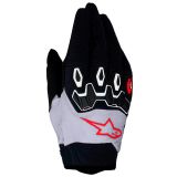 Alpinestars Full Bore V2, Kinderhandschuhe, Farbe: Schwarz/Hellviolett/Rot, Größe: M