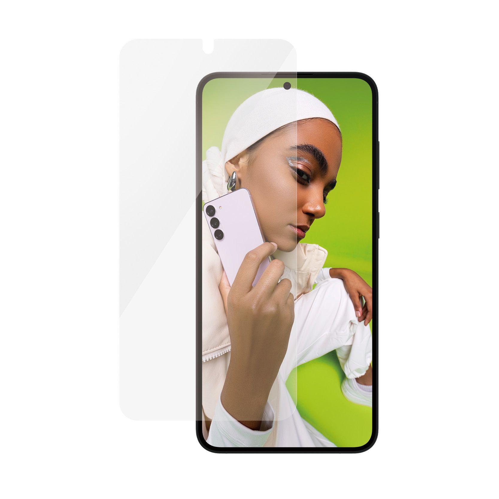 PanzerGlass Ultra-Wide Fit Screenprotector for Samsung Galaxy S24 Plus - Clear