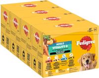 PEDIGREE DOGCARE Vitality+ Chunks in saus, portiezakjes voor honden, voor volwassenen, 4 x 12 x 85 g
