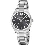 Festina F20737/5 Dames Polshorloge Zwart Roestvrij Staal Analoog Quartz