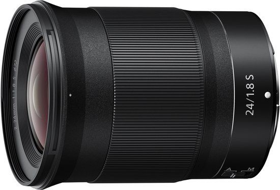 Nikon NIKKOR Z 24mm f/1.8 S Groothoeklens Zwart