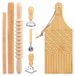 Presse à raviolis en bois 7 pièces