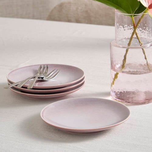 NOUS Living Artisan gebaksbord (Ø15 cm) (set van 4)