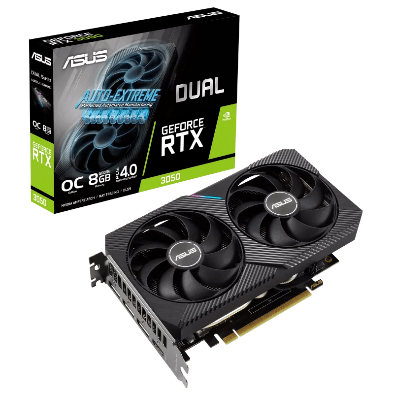 ASUS GeForce RTX 3050 OC Edition 8GB