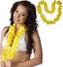 Hawaii krans - Geel - Synthetisch - 4 stuks