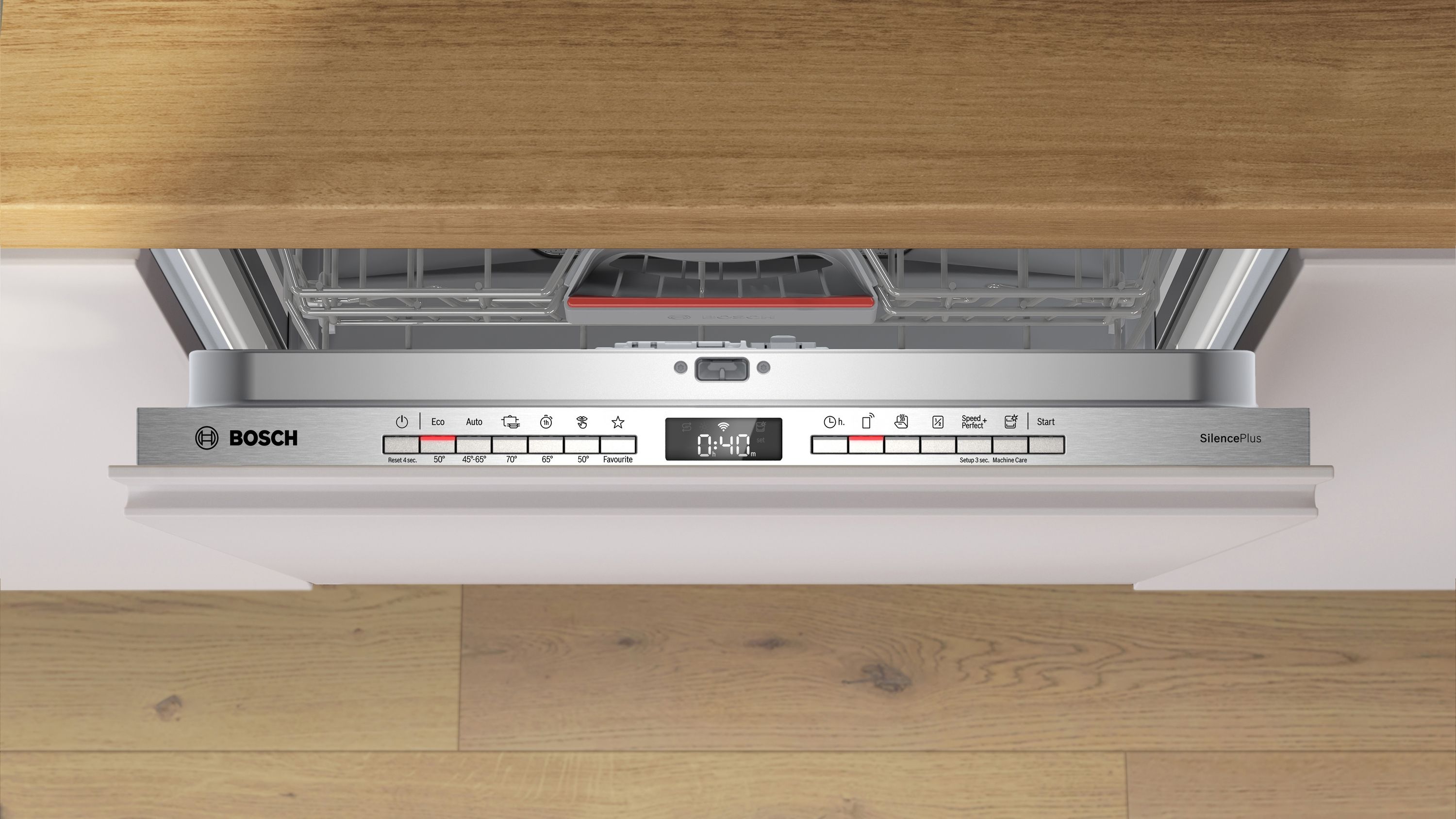 Bosch SBV4EVX08E - Volledig ingebouwde vaatwasser - 14 couverts - B