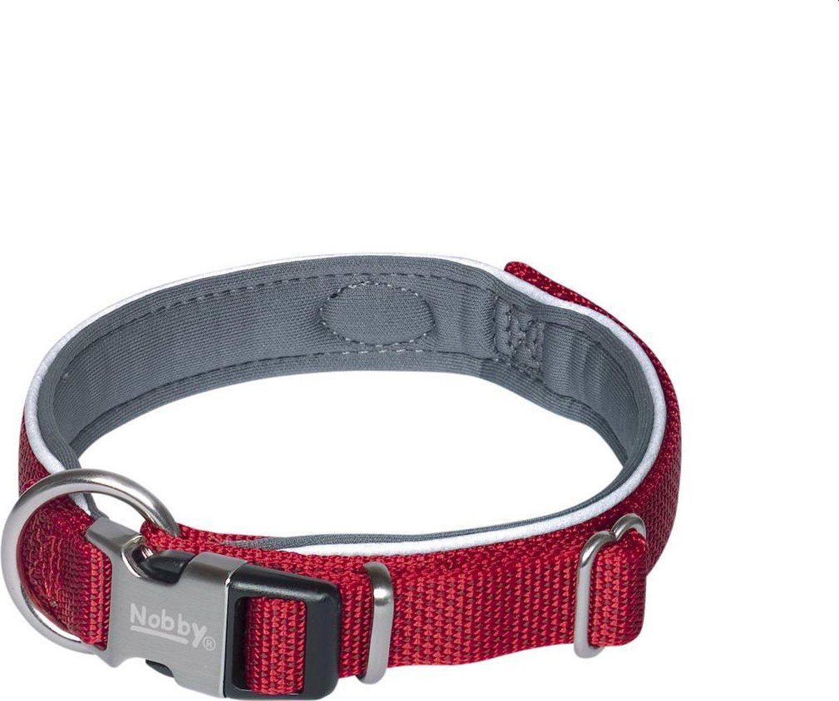 Nobby Classic Preno Royal Halsband Hond - Rood - 28-34 cm