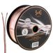 Luidsprekerkabel 2x0,50mm2-100m - transparant - CCA - audiokabel - luidsprekerkabel