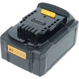 vhbw Batterie compatible avec Dewalt DCF889M2, DCF889L2, DCF889HM2, DCF889HL2, DCF889, DCF894N, DCF889N Outil (5000 mAh, Li-Ion, 18 V), 1x prise USB-C