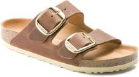 Birkenstock Arizona Big Buckle cognac cuir huilé sandales femme