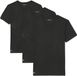 Lacoste Heren 3-Pack V-hals Shirts Basic Zwart