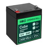 Green Cell AGM Accu 12V 5Ah