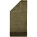 MÖVE Bamboo Luxe washandje 20 x 15 cm van 60% katoen / 40% viscose van bamboecellulose, olijf