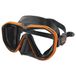 Seac Appeal, Made in Italy duikmasker met enkele lens en 3D gesp direct op het gelaatsstuk
