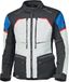 Held Tridale, veste textile imperméable, Gris Clair/Noir/Bleu, S