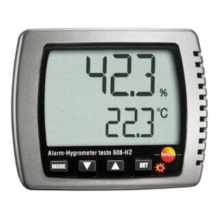 Testo TESTO Vocht- en thermometer, Type: 608H2 Aantal:1