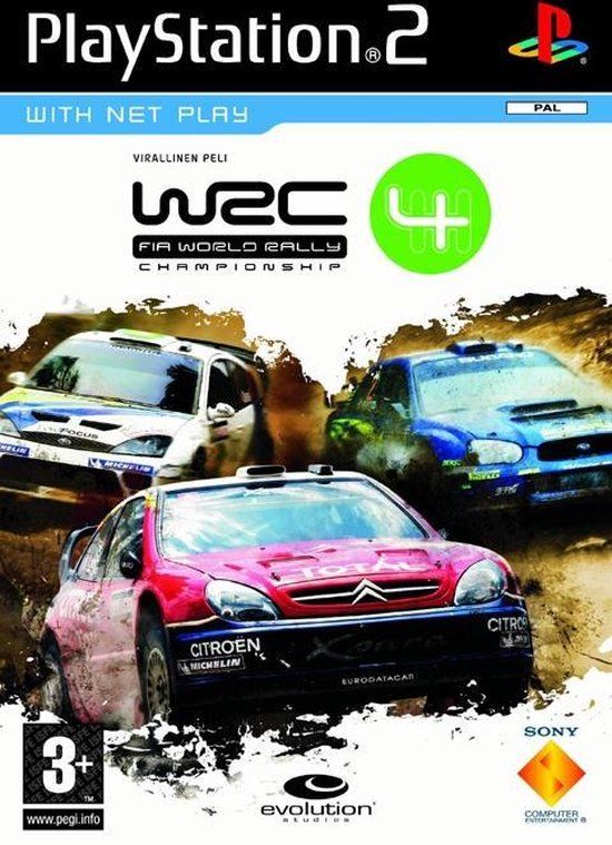 WRC 4 - World Rally Championship 4 - PlayStation 2