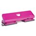 Rapesco 1385 720 4-gaats pons, 22 vel capaciteit, heet roze