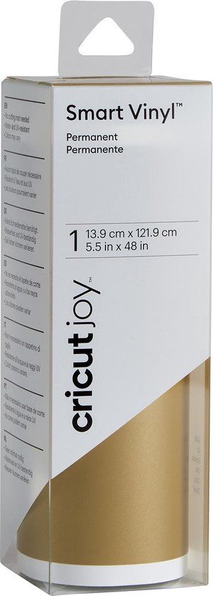 Cricut Joy Smart Vinyl Permanent - Goud - 14x122cm