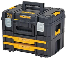 DeWALT DWST83395-1 TSTAK Box Set II+IV - Tool Box - Black/Yellow