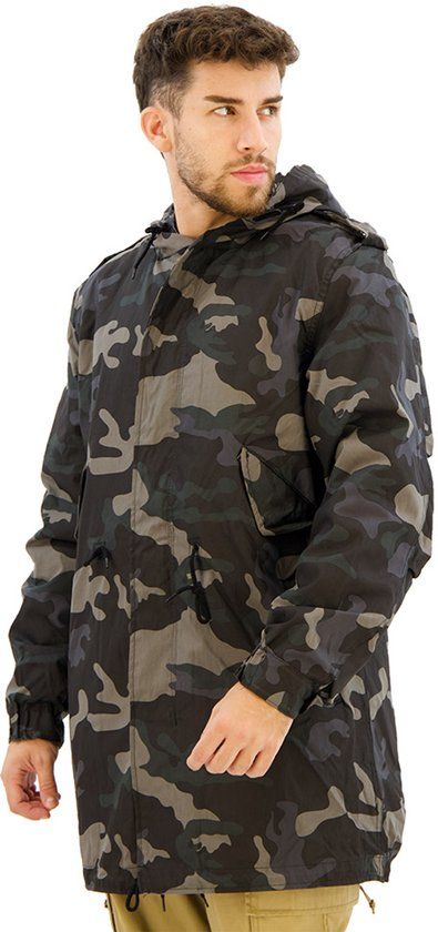 Brandit M51 US Parka jas Donkergroen 4XL