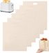 OEM Herbruikbare toastzakken voor grillen en sandwiches, 20x22 cm, khaki