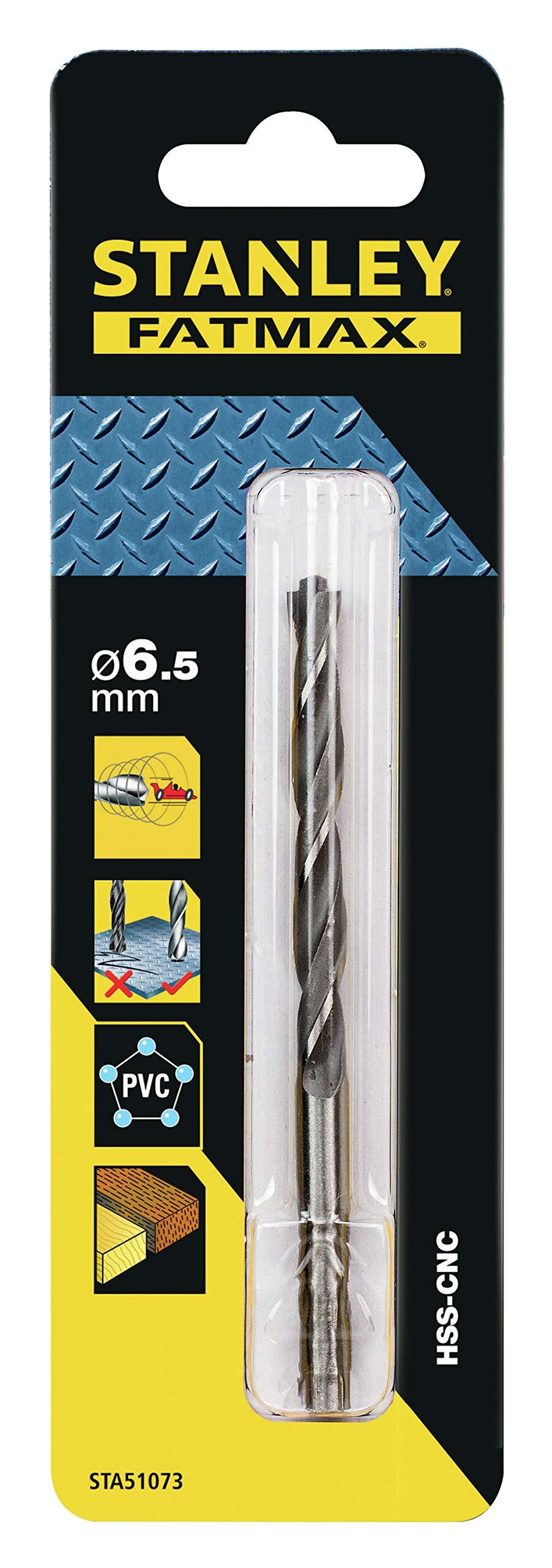 Stanley Fatmax metaalboor 6.5 mm HSS-CNC STA51073