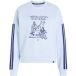 Adidas Sweatshirt Femme Slogan Ironique