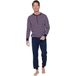 Pastunette Northern Nights Pyjama Katoen Lange Mouw Blauw Printopdruk Maat L