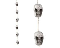 Atosa Halloween Decoraties Krans Schedel 84 cm