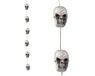 Atosa Halloween Decoraties Krans Schedel 84 cm