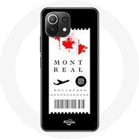 Maniacase Hoesje voor Xiaomi Mi 11 Lite Air ticket Montreal Canada