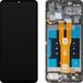 Samsung Écran avec écran tactile MP compatible avec Samsung Galaxy A06 A065, avec cadre, Noir