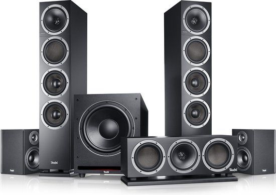 Teufel THEATER 500 Surround 5.1-Set - Zwart