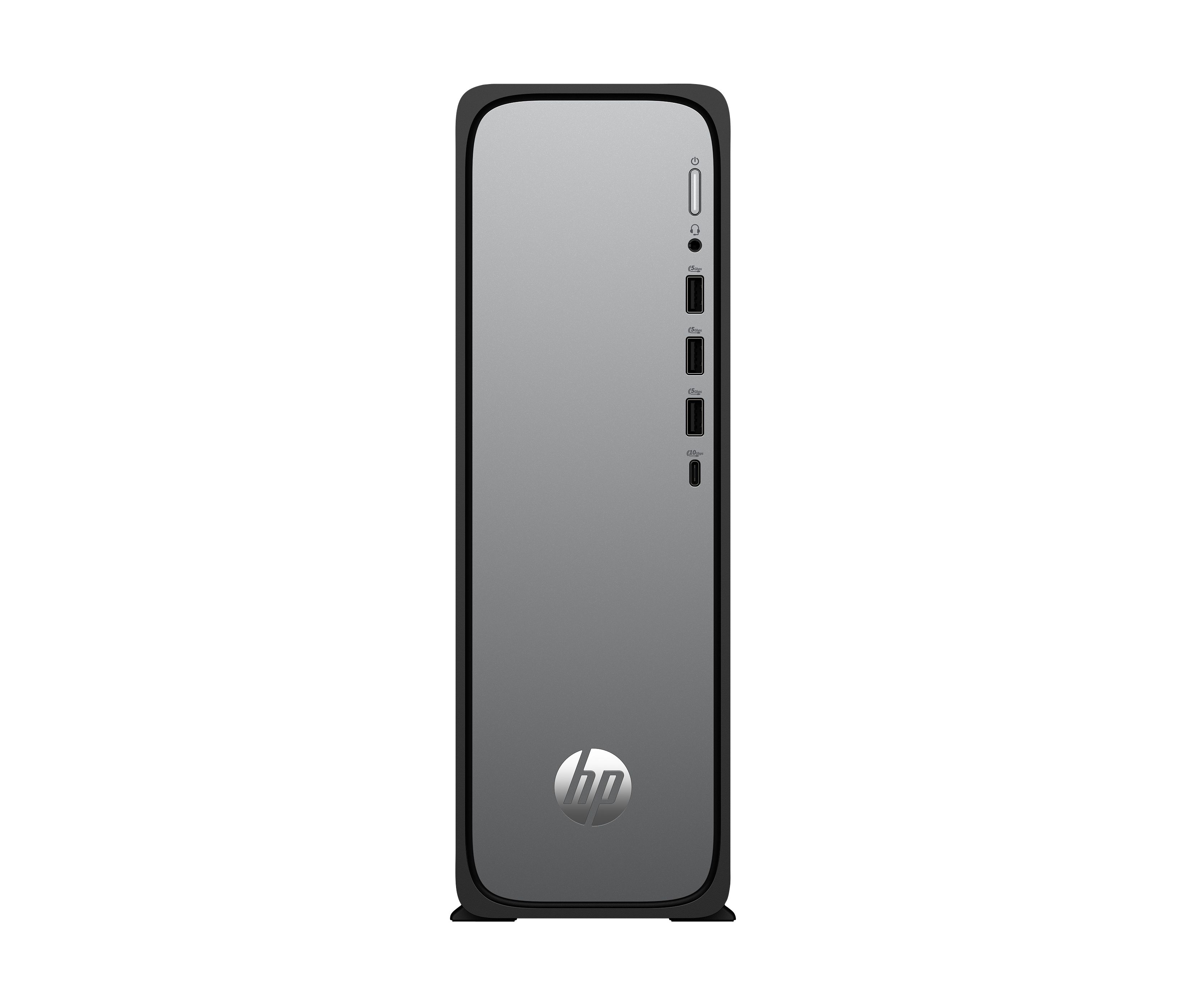 HP OmniDesk S03-0005nd Tower PC - Intel Processor 300 - 8GB RAM - 512GB SSD - Windows 11 Home - Zilver