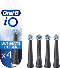 Oral B Oral-B iO Ultimate Clean Opzetborstels - Zwart - 4 Stuks