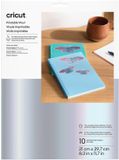 Cricut Printbaar Vinyl - A4 - Zilver (10 vellen)