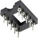 TRU COMPONENTS 1371847 IC-fitting Pasvorm: 2.54 mm, 7.62 mm Aantal polen: 4 1 stuk(s)