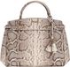 GUESS Melinda Triple Compartment Satchel Natural Taupe